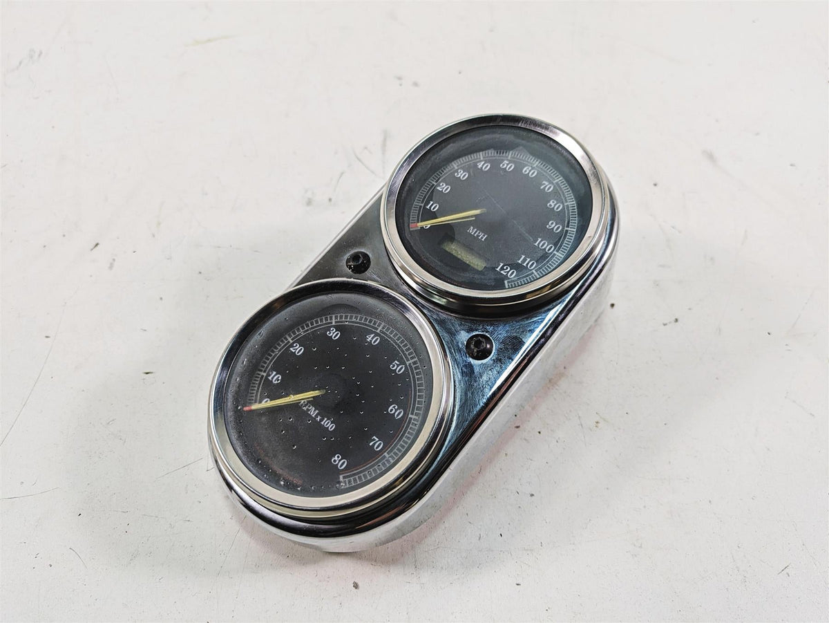 1999 Harley Dyna FXDL Low Rider Speedo Tacho Gauges Set 18K Read 67025-99A {{ shop.shopifyCountryName }} - Mototech271