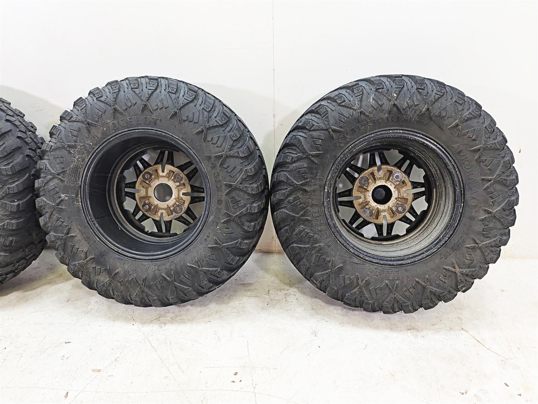 2022 Kawasaki Teryx KRX KRF 1000 SE 15x8 Front Rear Wheel Ocelot Aurora Tire Set 49058-0729-397 {{ shop.shopifyCountryName }} - Mototech271