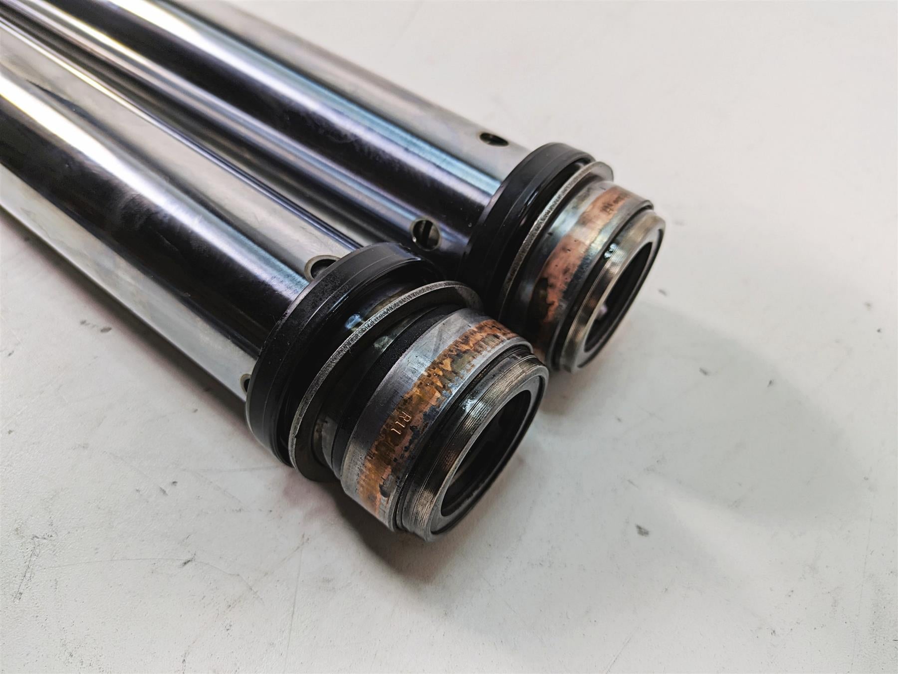 2018 Harley Touring FLHXSE CVO Street Glide Fork Tube Pipe 49mm 45500341 {{ shop.shopifyCountryName }} - Mototech271