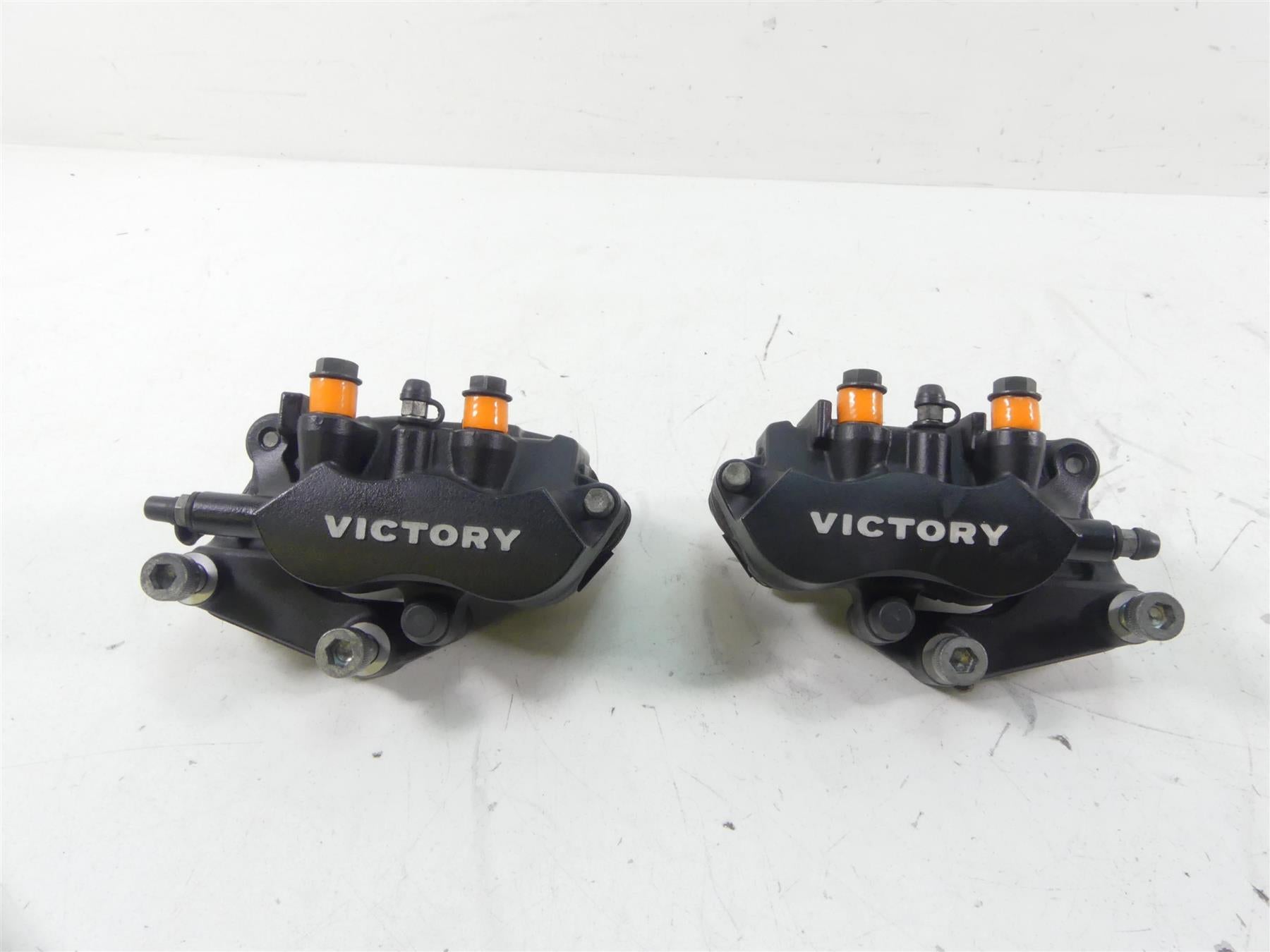 2011 Victory Vision Tour Nissin Front Brake Caliper Set 1911510 1911511 | Mototech271