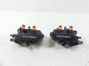 2011 Victory Vision Tour Nissin Front Brake Caliper Set 1911510 1911511 | Mototech271