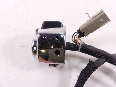 2007 Harley Softail CVO FXSTS Springer Left Light Chrome Control Switch 71597-96 {{ shop.shopifyCountryName }} - Mototech271
