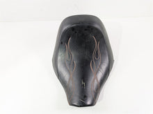 Load image into Gallery viewer, 2008 Harley FXCWC Softail Rocker Danny Gray Weekday Solo Seat Flame Stitch
