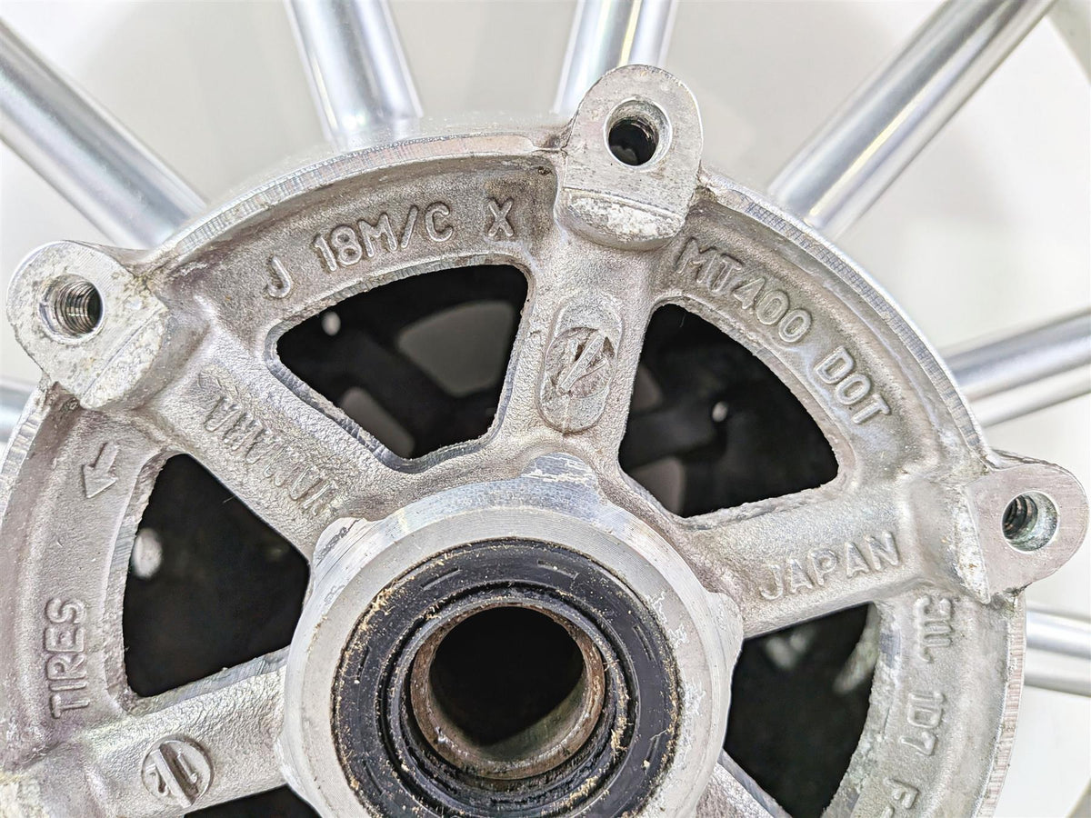 2008 Yamaha XV1900 Roadliner S Straight 18x4 Front Wheel Rim 1D7-25168-10-P0 {{ shop.shopifyCountryName }} - Mototech271