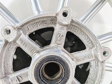 2008 Yamaha XV1900 Roadliner S Straight 18x4 Front Wheel Rim 1D7-25168-10-P0 {{ shop.shopifyCountryName }} - Mototech271