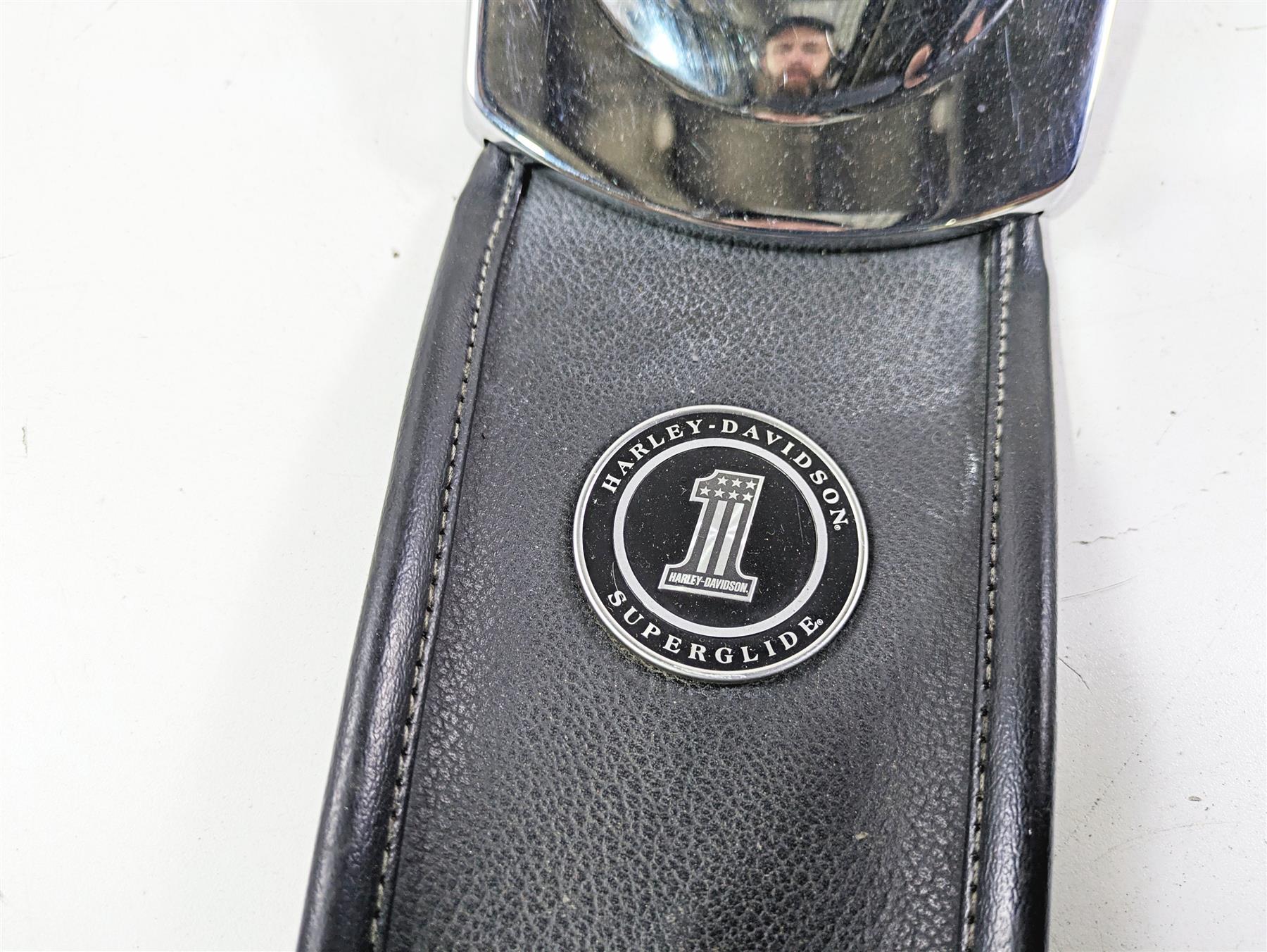 2011 Harley FXDC Dyna Super Glide Tank Dash Chrome Cover Panel 71204-04 {{ shop.shopifyCountryName }} - Mototech271