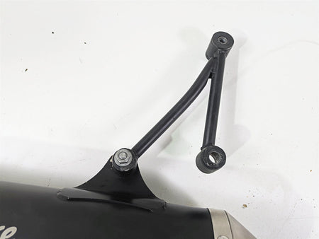 Inlet 54mm 17.5" Long Left Leo Vince Universal Exhaust Pipe Muffler Silencer Can {{ shop.shopifyCountryName }} - Mototech271