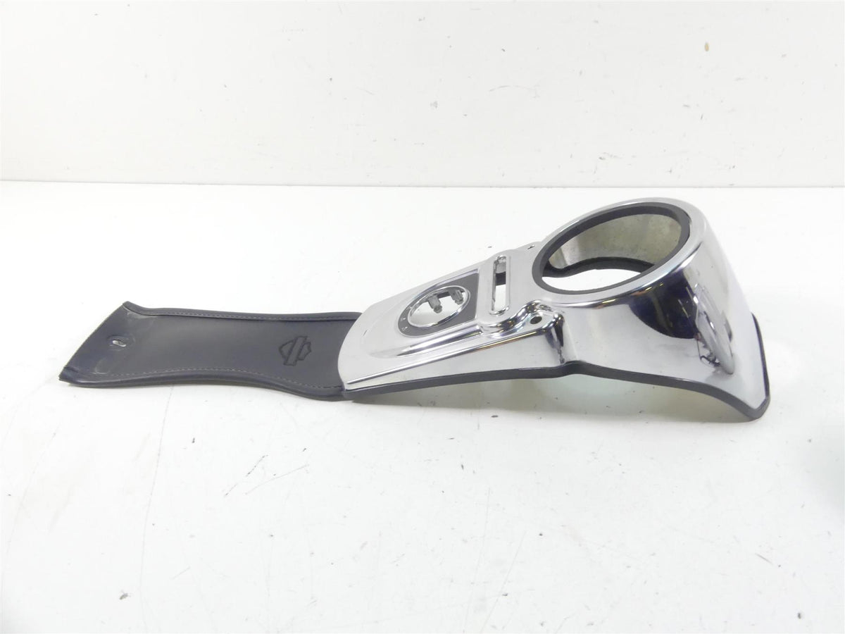 2009 Harley FXDF Dyna Fat Bob Tank Dash Chrome Cover Console 71204-04 {{ shop.shopifyCountryName }} - Mototech271