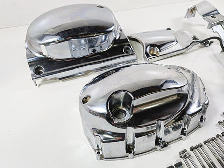 2006 Suzuki VL800 C50 Boulevard Engine Side Chrome Cover Set 47130-41F00 {{ shop.shopifyCountryName }} - Mototech271