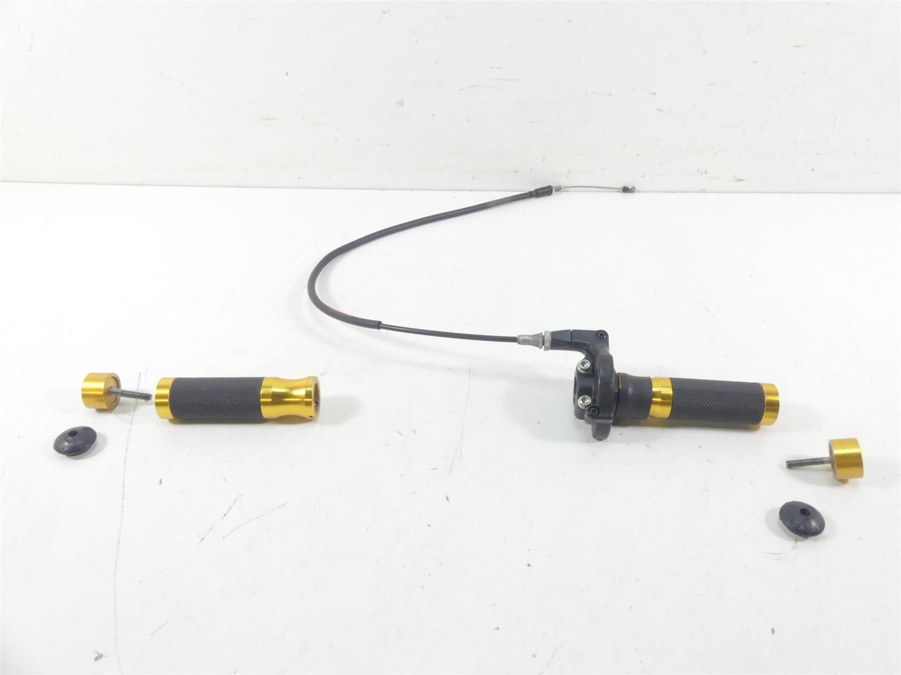 2009 Ducati Monster 1100 S Rizoma Grip Handle Throttle Cable Set 65420032 GR205G