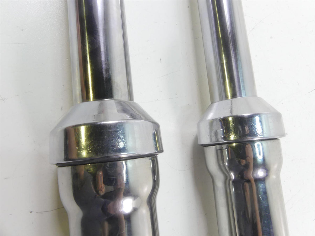 2004 Harley FXDWGI Dyna Wide Glide Chrome Front Fork Leg Set - Read 46004-00 {{ shop.shopifyCountryName }} - Mototech271