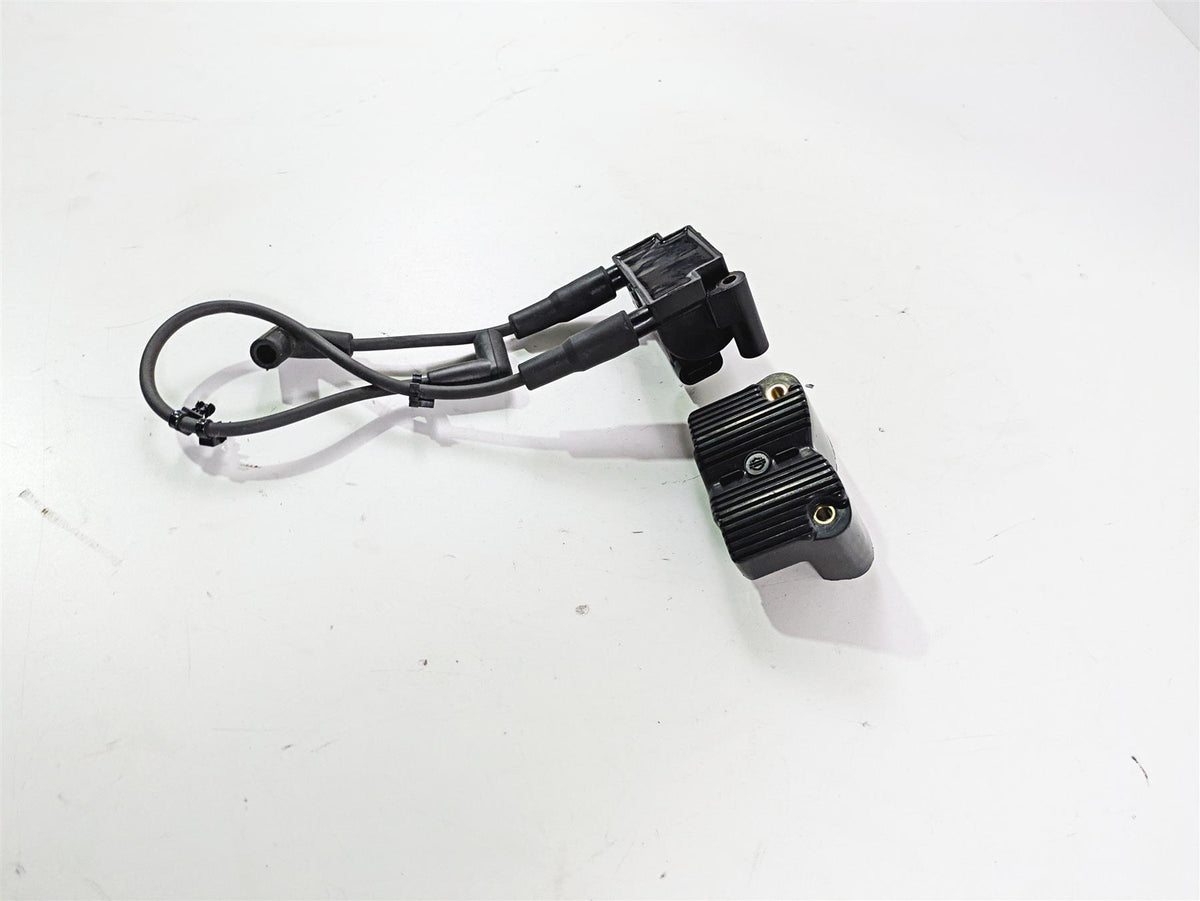 2015 Harley FXDF Dyna Fat Bob Ignition Coil Wires Plugs Set 31696-07A {{ shop.shopifyCountryName }} - Mototech271