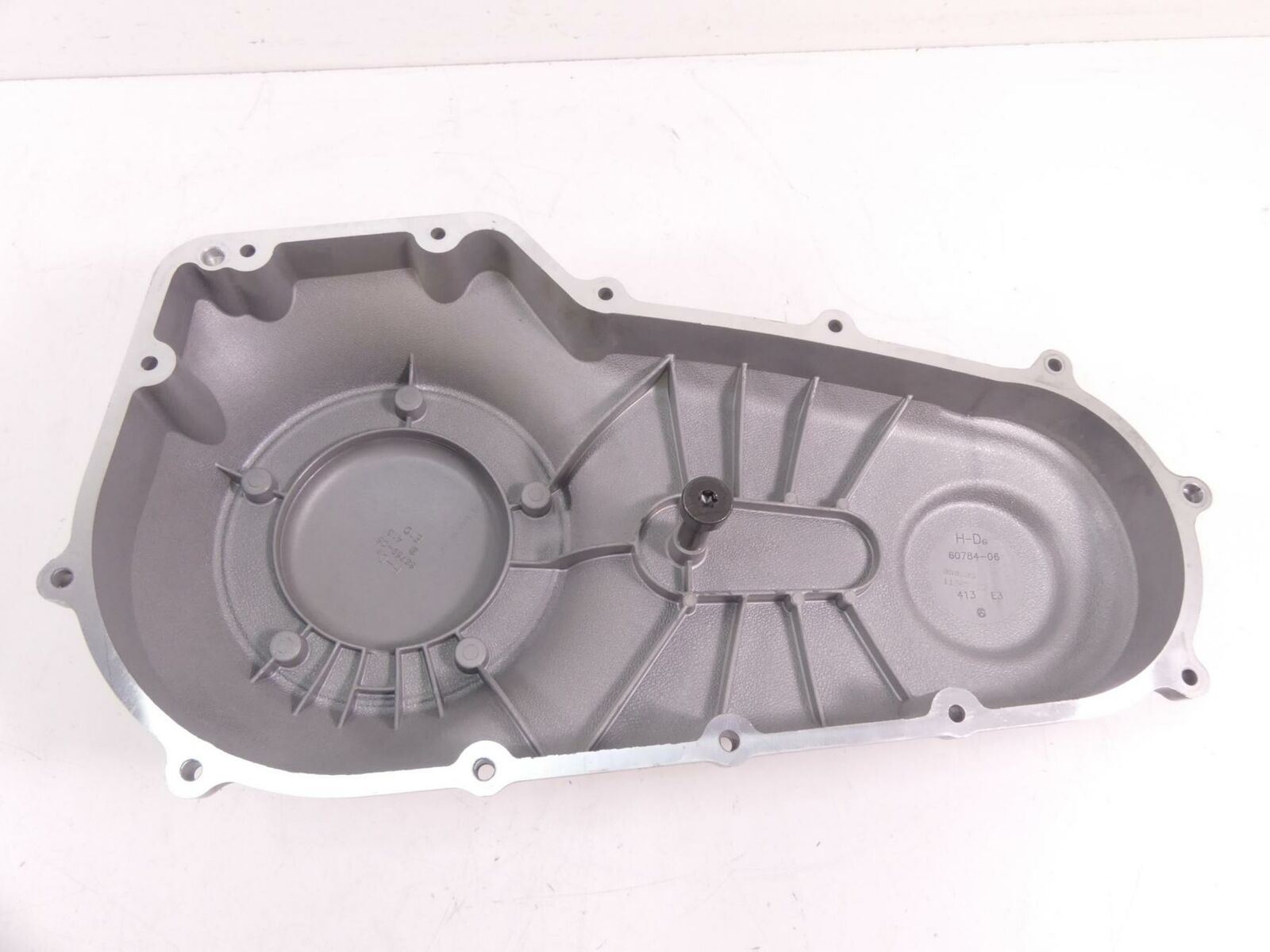 2009 Harley FXCW Softail Rocker Outer Primary Drive Clutch Cover 60784-06 {{ shop.shopifyCountryName }} - Mototech271