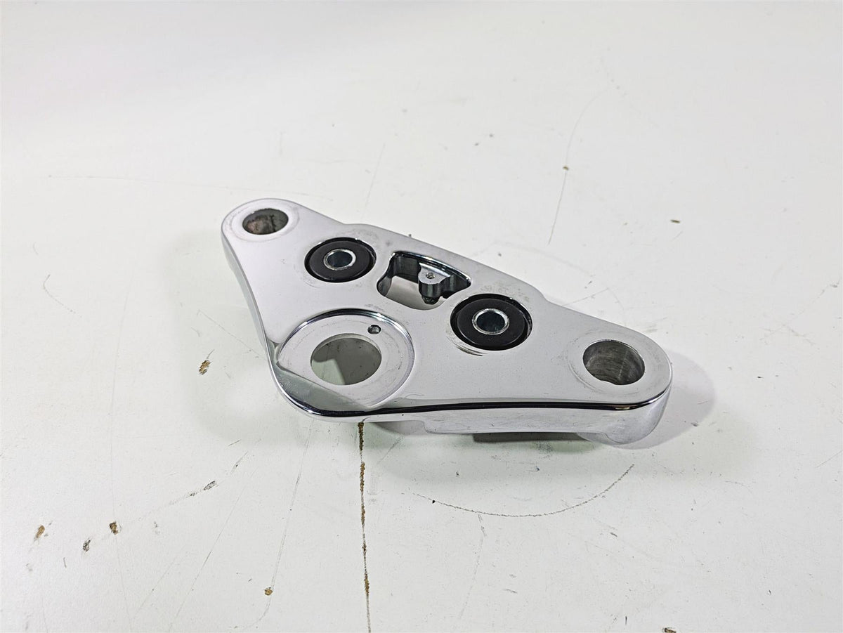 2009 Harley FXCWC Softail Rocker Upper Triple Tree Steering Clamp 49mm 46637-08 {{ shop.shopifyCountryName }} - Mototech271