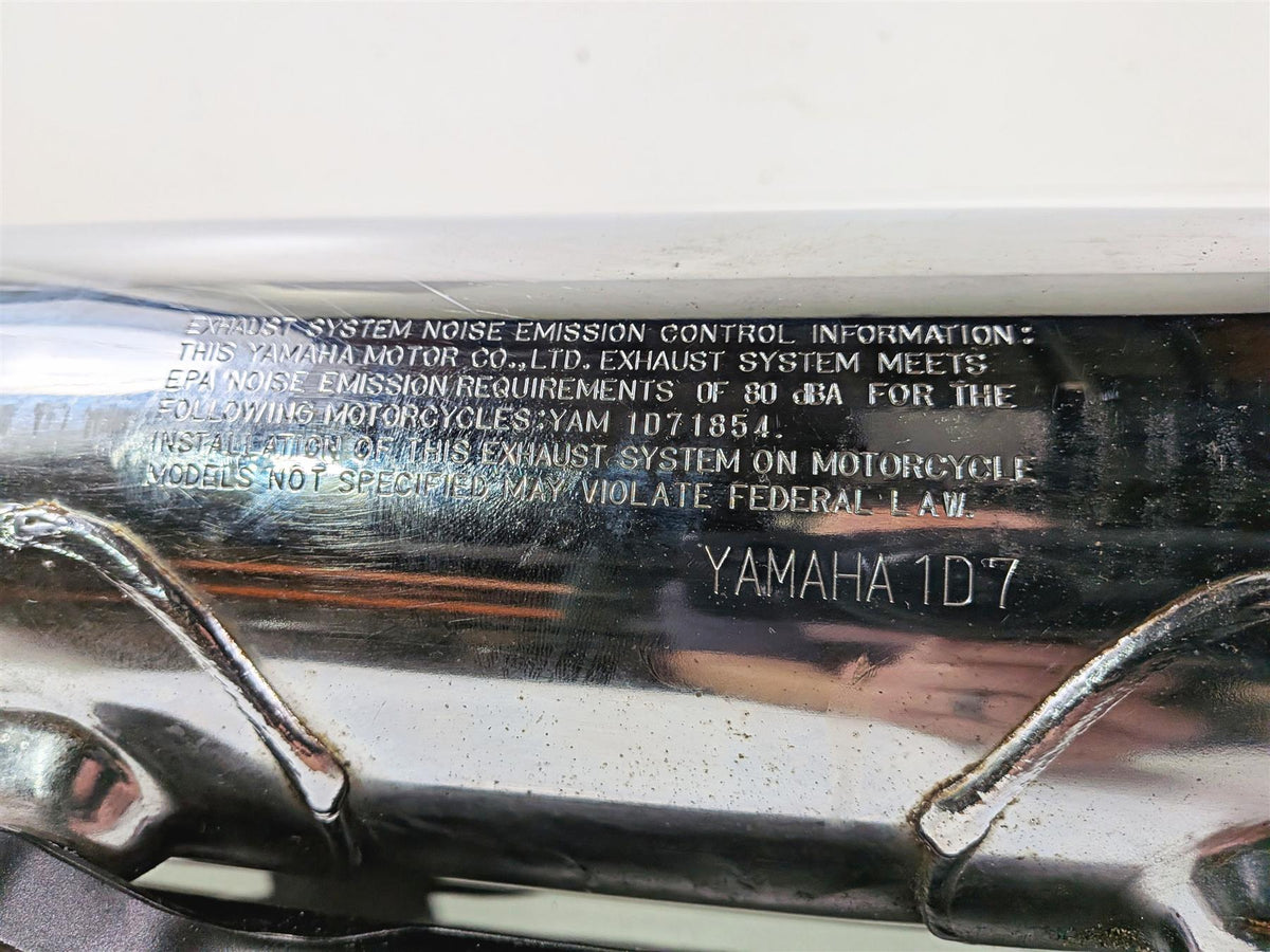 2008 Yamaha XV1900 Roadliner S Exhaust Muffler Silencer Read 1D7-14710-00-00 {{ shop.shopifyCountryName }} - Mototech271