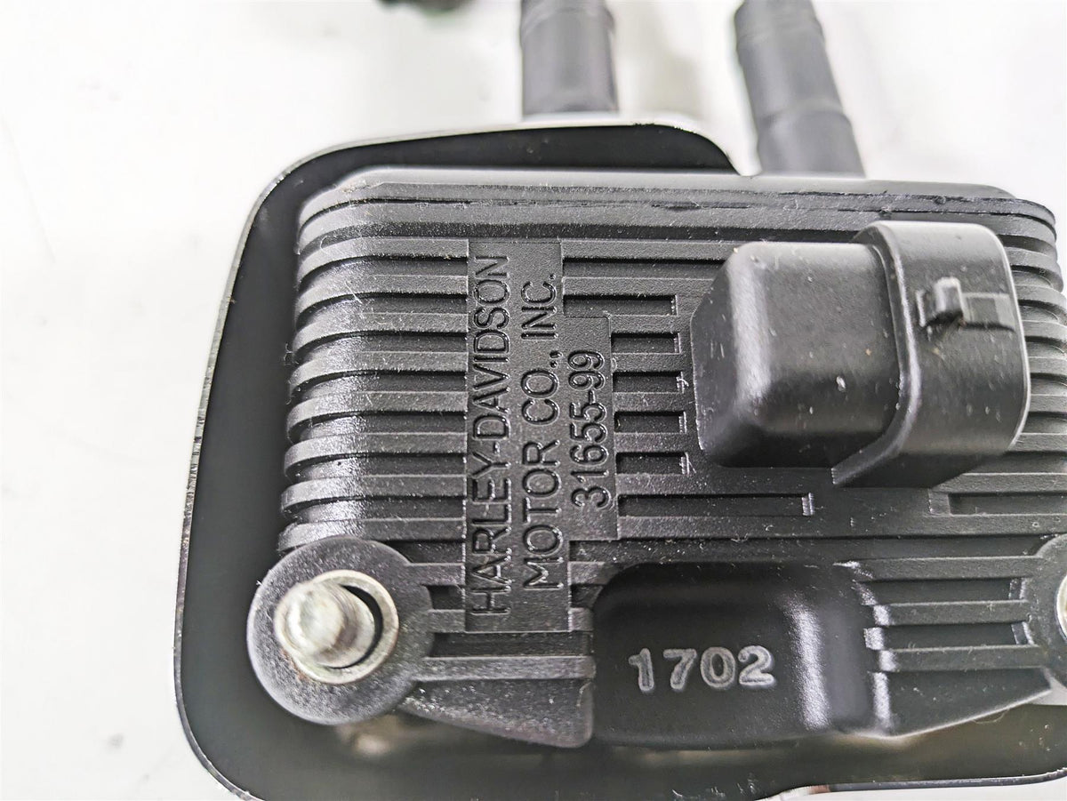 2003 Harley Dyna FXDL Low Rider 100TH Ignition Coil Wires Plugs & Cover 31655-99 {{ shop.shopifyCountryName }} - Mototech271