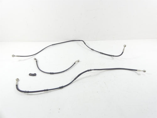 2015 Ducati Monster 1200 S Front Abs Brake Line Hose Set 61810531B 61810552B | Mototech271
