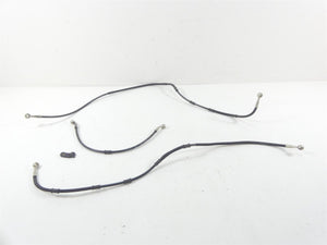 2015 Ducati Monster 1200 S Front Abs Brake Line Hose Set 61810531B 61810552B | Mototech271