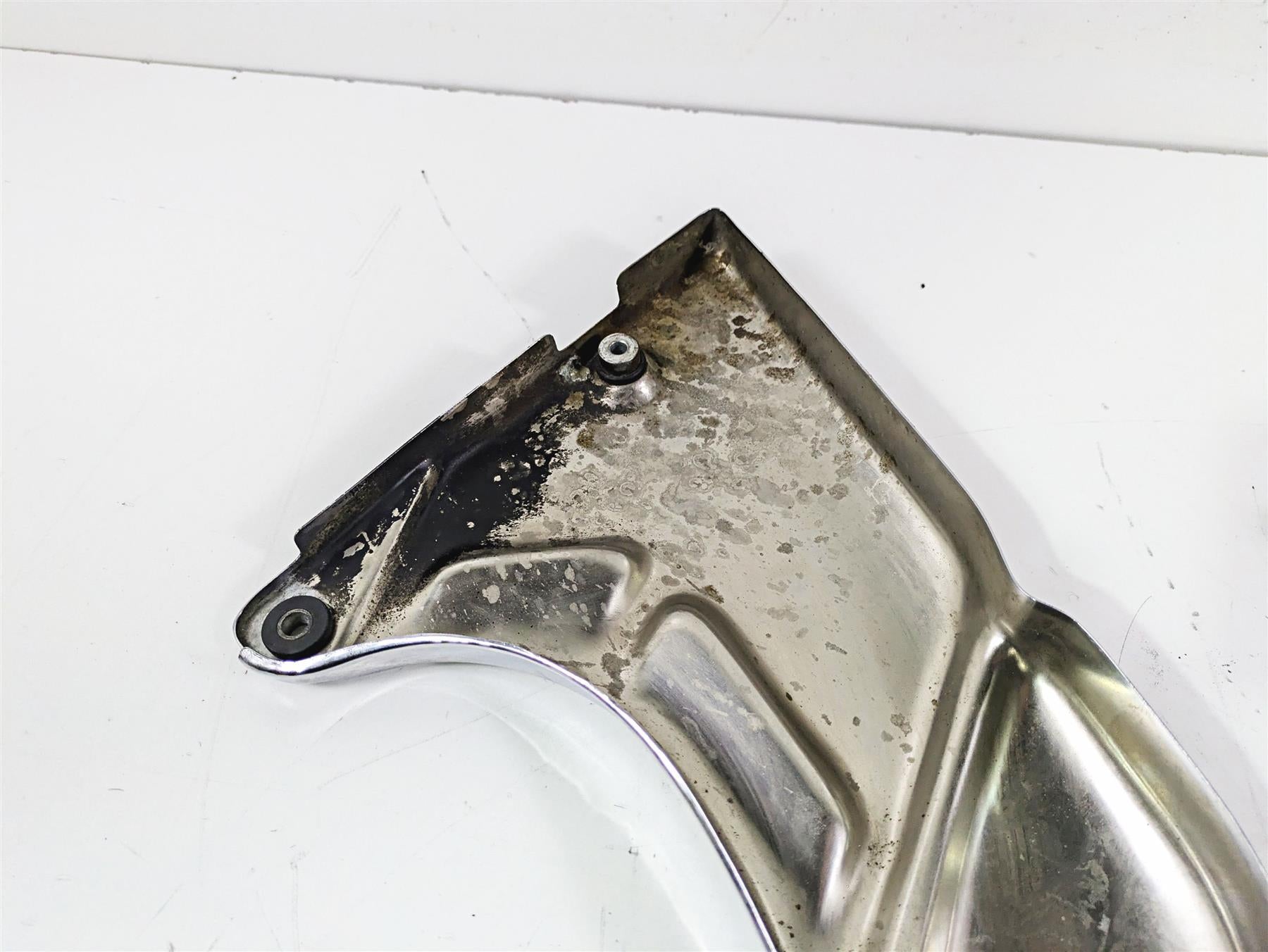 1998 Moto Guzzi California 1100 EV Rear Side Chrome Cover Fairing Set GU03467300 {{ shop.shopifyCountryName }} - Mototech271