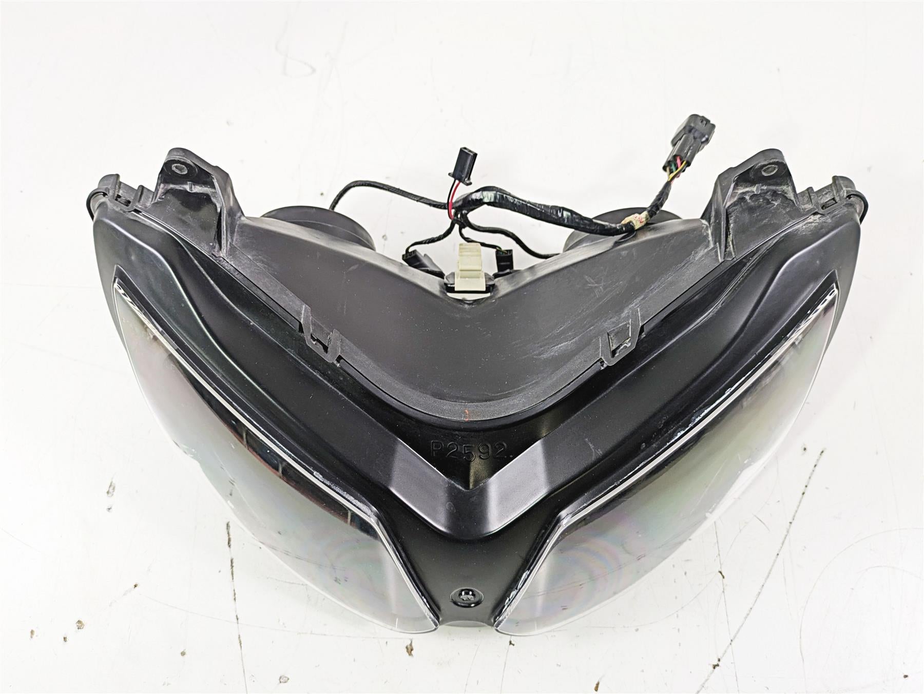 2005 Kawasaki ZX12R Ninja Headlight Head Light Lamp Lens Set 23007-1419 {{ shop.shopifyCountryName }} - Mototech271