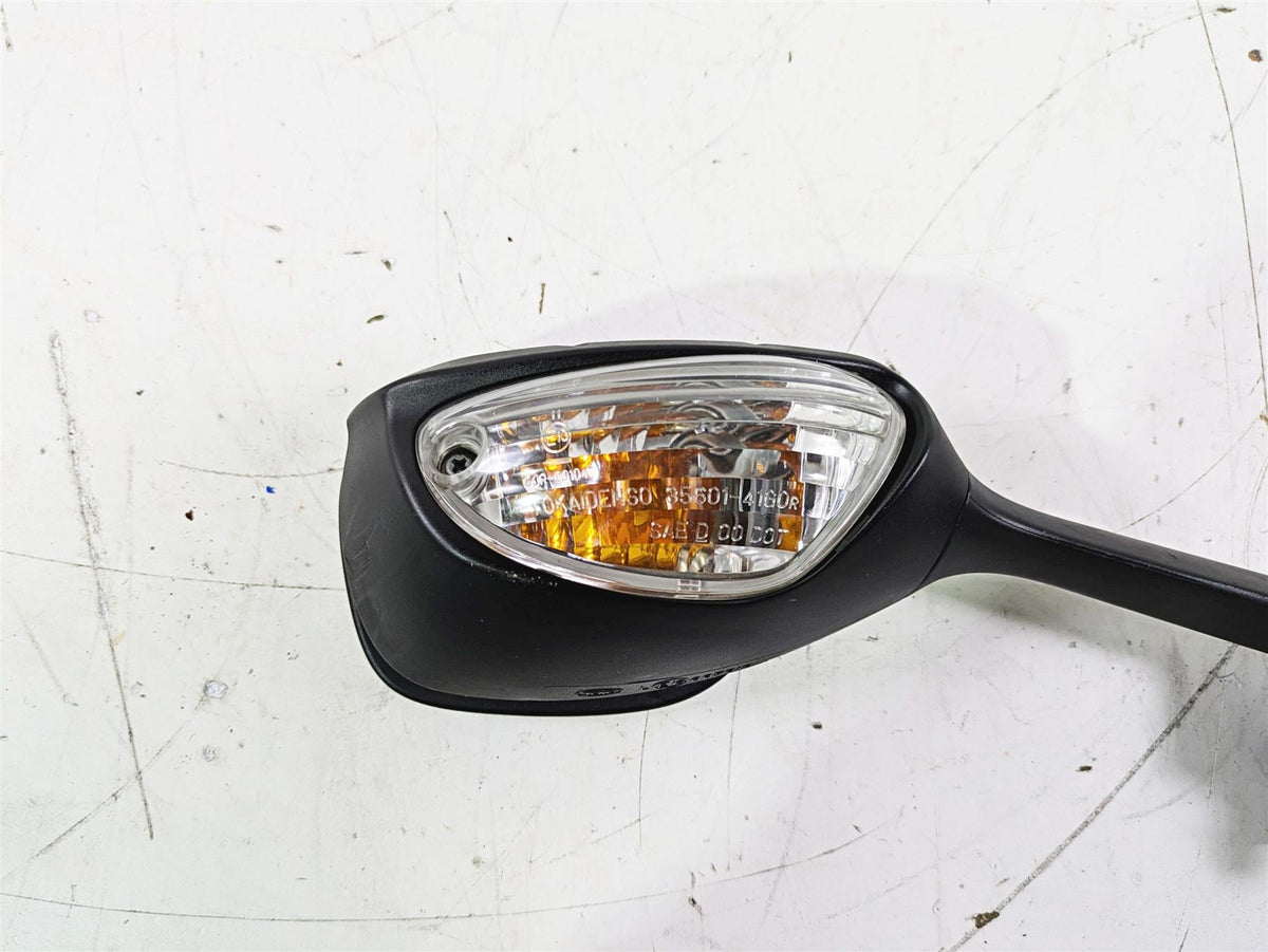 2016 Suzuki GSXR1000 Right Rear View Mirror Turn Signal Blinker 56500-47H01 {{ shop.shopifyCountryName }} - Mototech271