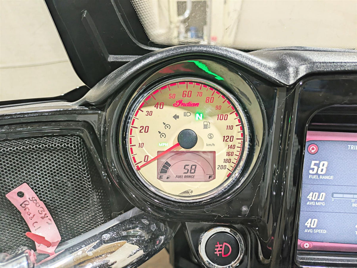 2017 Indian Chieftain Limited Tachometer Tacho Meter Gauge 34K 3280641 3280803 {{ shop.shopifyCountryName }} - Mototech271