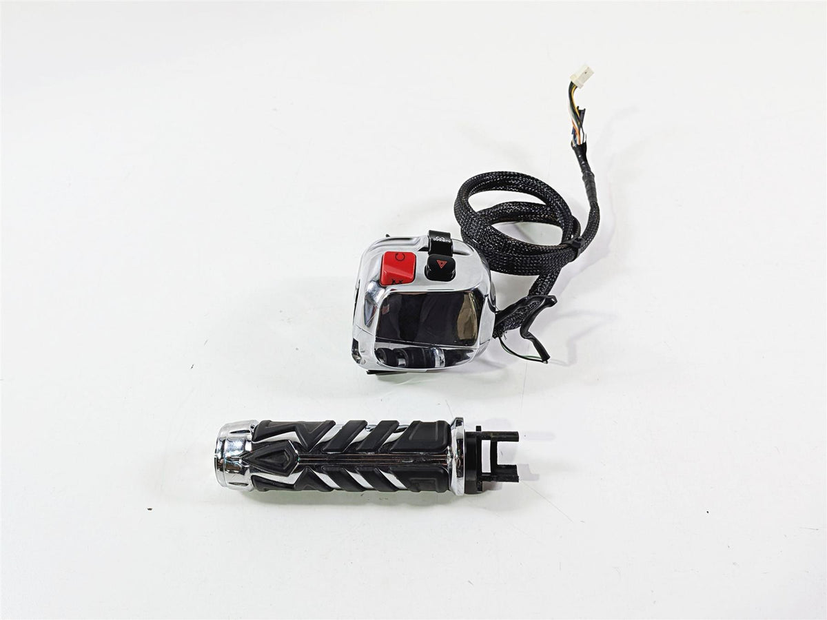 2015 Indian Chieftain Right Hand Chrome Start Stop Control Switch - Read 2413027-Mototech271