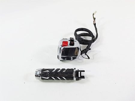 2015 Indian Chieftain Right Hand Chrome Start Stop Control Switch - Read 2413027-Mototech271