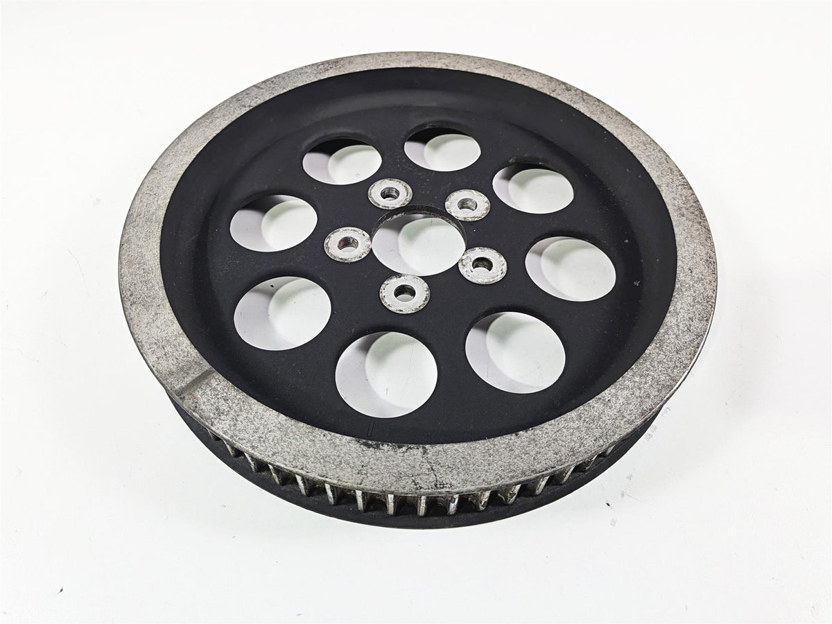 2000 Harley Touring FLHRCI Road King Rear Drive Belt Pulley 70T 1.5" 40225-86A {{ shop.shopifyCountryName }} - Mototech271
