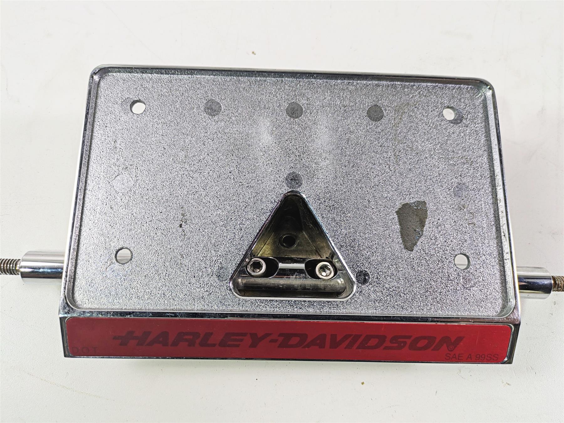 2009 Harley FXDC Dyna Super Glide Layback License Plate Mount 60215-06 {{ shop.shopifyCountryName }} - Mototech271