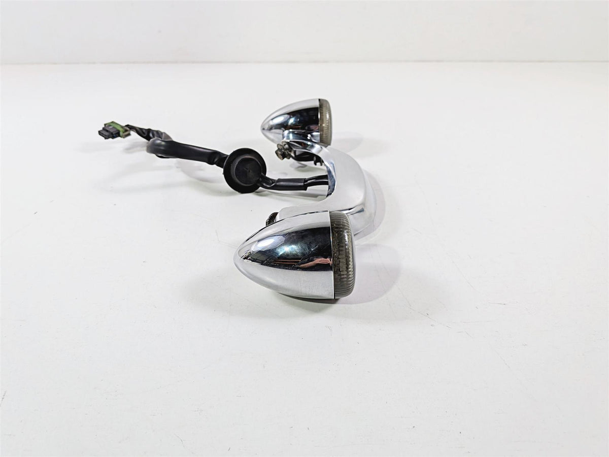 2016 Harley Touring FLHX Street Glide Rear Chrome Led Turn Signal Bar 68629-05 {{ shop.shopifyCountryName }} - Mototech271