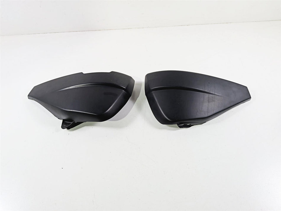 2009 Harley Davidson XR1200 Sportster Black Side Cover Fairing Set 66269-08B 66270-08B-Mototech271