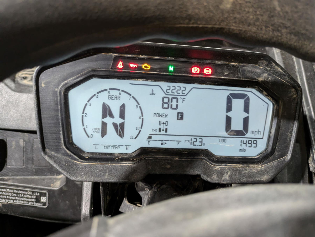 2023 Kawasaki Teryx KRX KRF 1000 C Speedometer Gauges Instrument 1K 25031-1315 {{ shop.shopifyCountryName }} - Mototech271