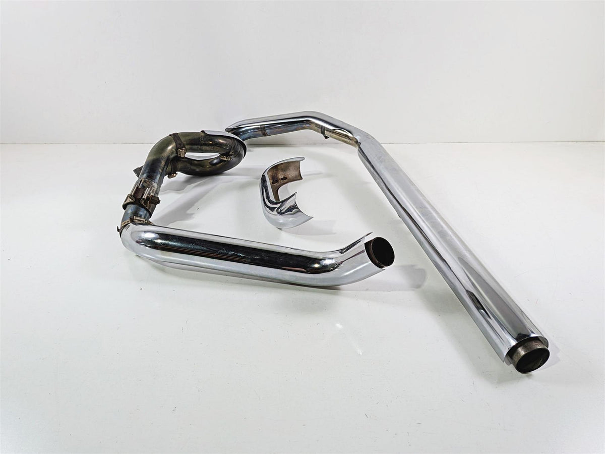 2006 Harley Touring FLHTCU SE CVO Electra Glide Aftermarket True Dual Loop Exhaust Header Set-Mototech271
