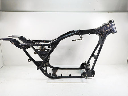 1999 Harley Touring FLHTC Electra Glide Straight Main Frame Chassis With Texas Salvage Title 47900-01 {{ shop.shopifyCountryName }} - Mototech271