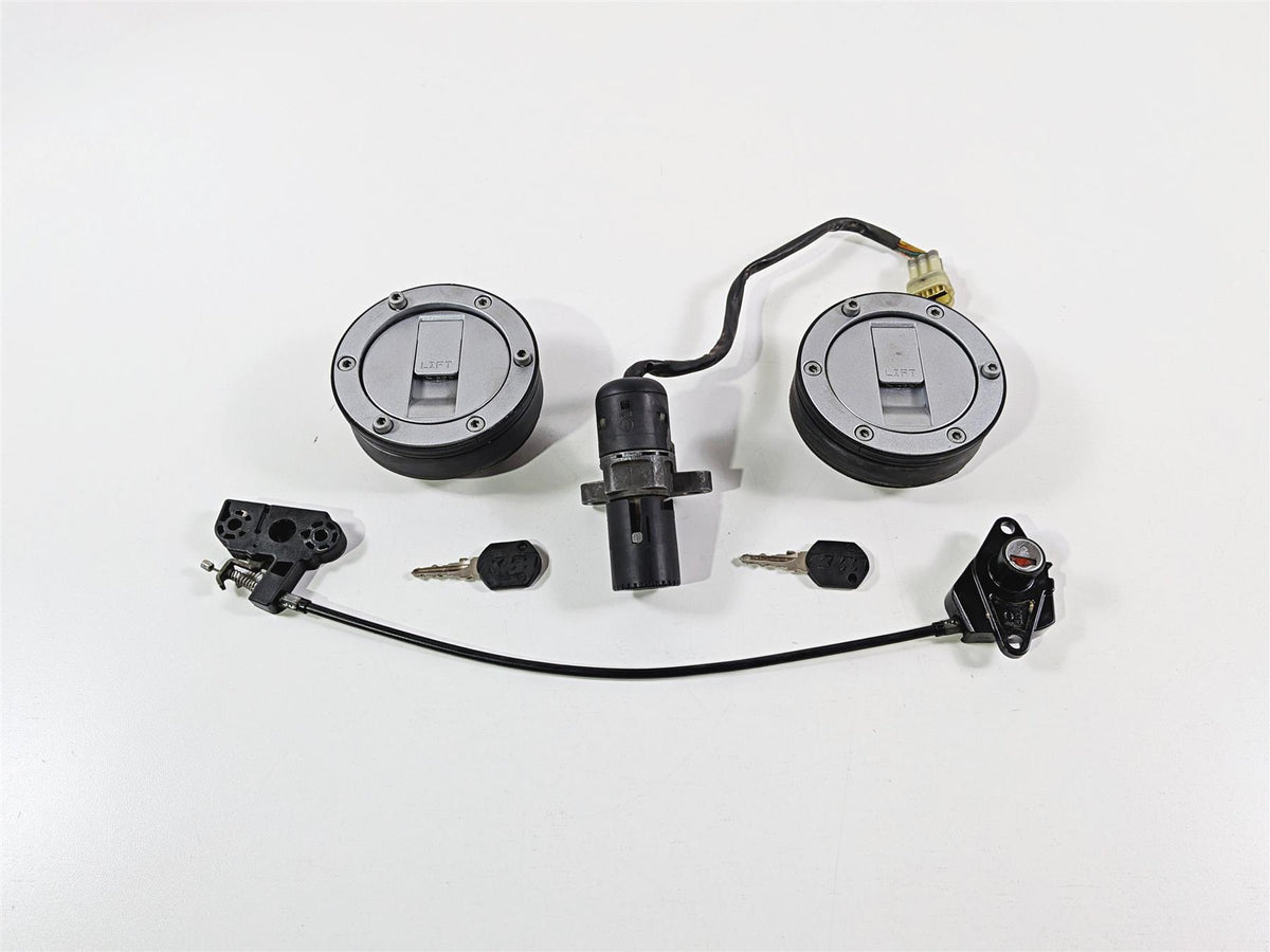 2005 KTM 950 LC8 Adventure Ignition Switch Gas Cap Seat Key Lock Set 60011066044 {{ shop.shopifyCountryName }} - Mototech271