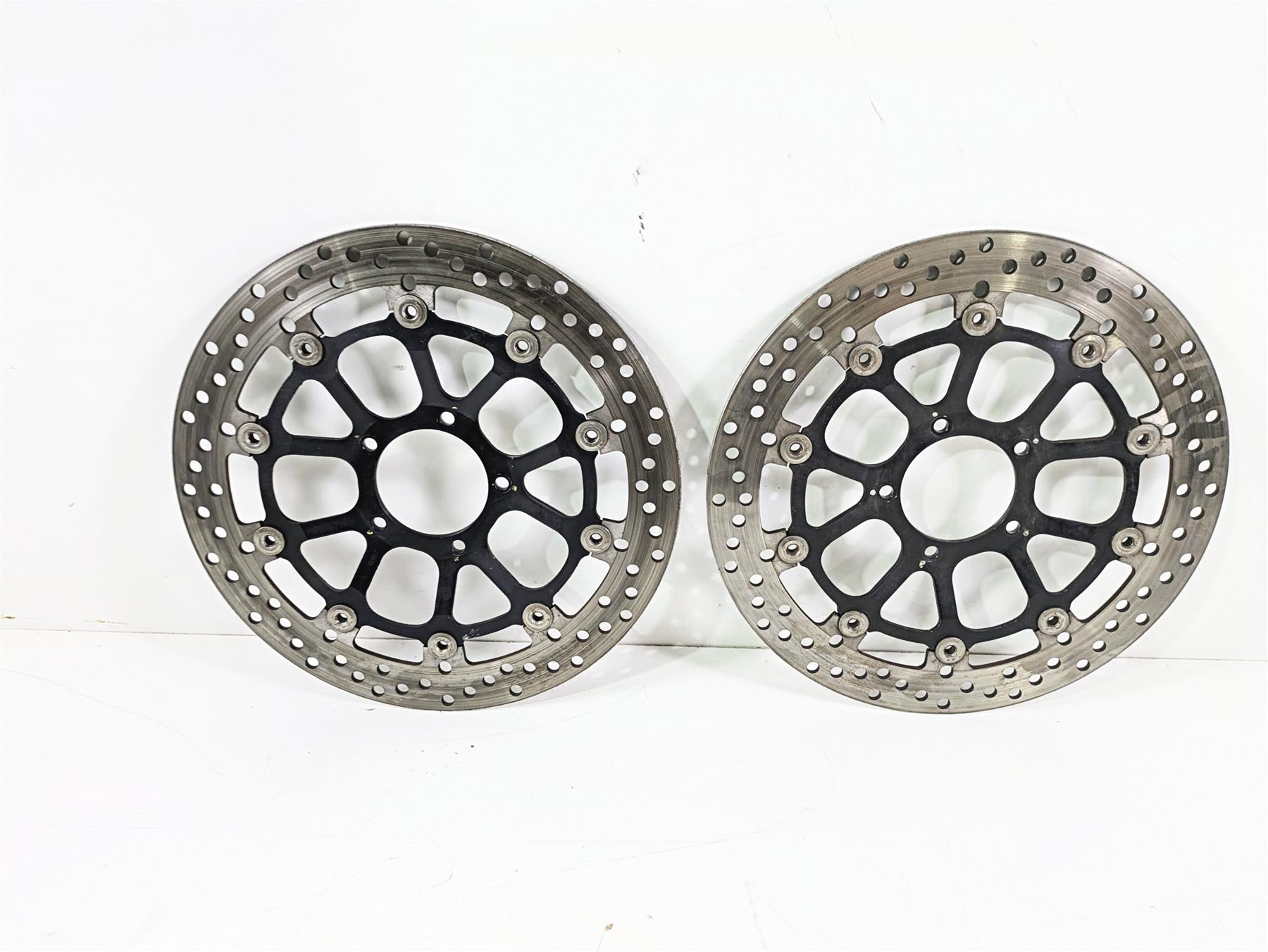 2009 Ducati Monster 1100 S Front Brake Rotor Disc Set 49240851A | Mototech271