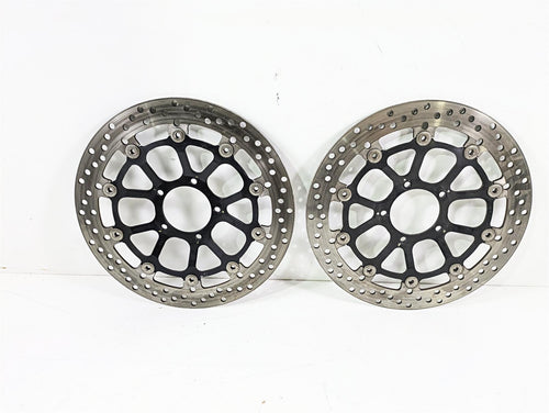 2009 Ducati Monster 1100 S Front Brake Rotor Disc Set 49240851A | Mototech271