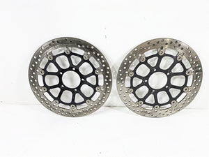 2009 Ducati Monster 1100 S Front Brake Rotor Disc Set 49240851A | Mototech271