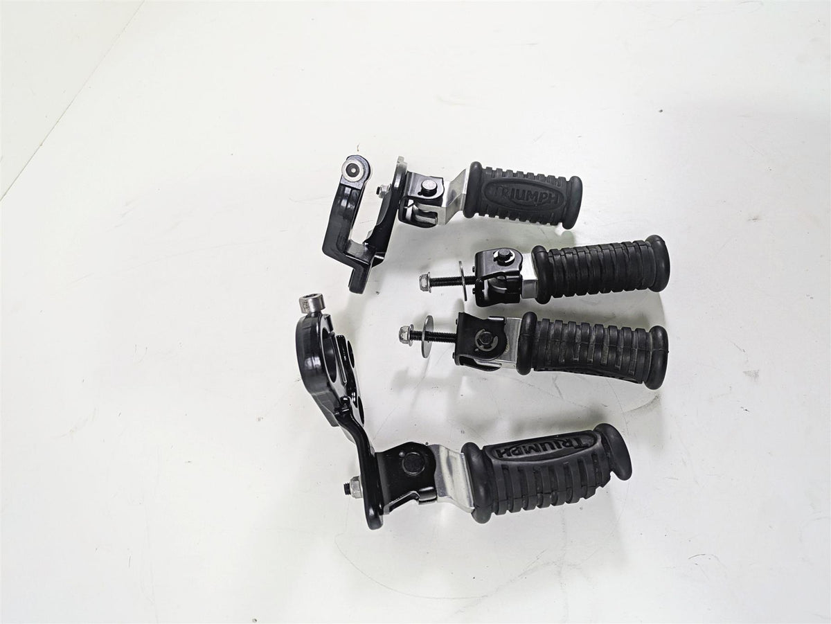 2013 Triumph Bonneville Front Rear Footpeg Rest Set T2070807 T2070806 {{ shop.shopifyCountryName }} - Mototech271