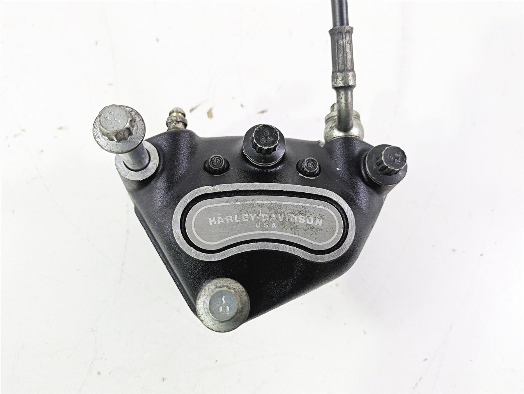 2011 Harley FXDC Dyna Super Glide Front Brake Caliper & Line 44046-08 {{ shop.shopifyCountryName }} - Mototech271