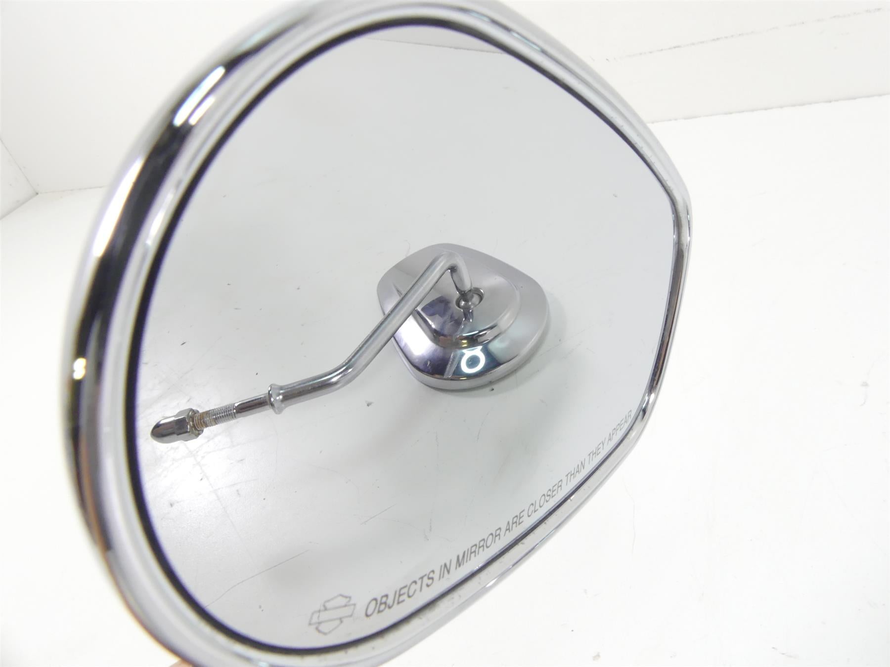 2009 Harley FXDF Dyna Fat Bob Rear View Chrome Mirror Set 91909-03 91910-03 {{ shop.shopifyCountryName }} - Mototech271