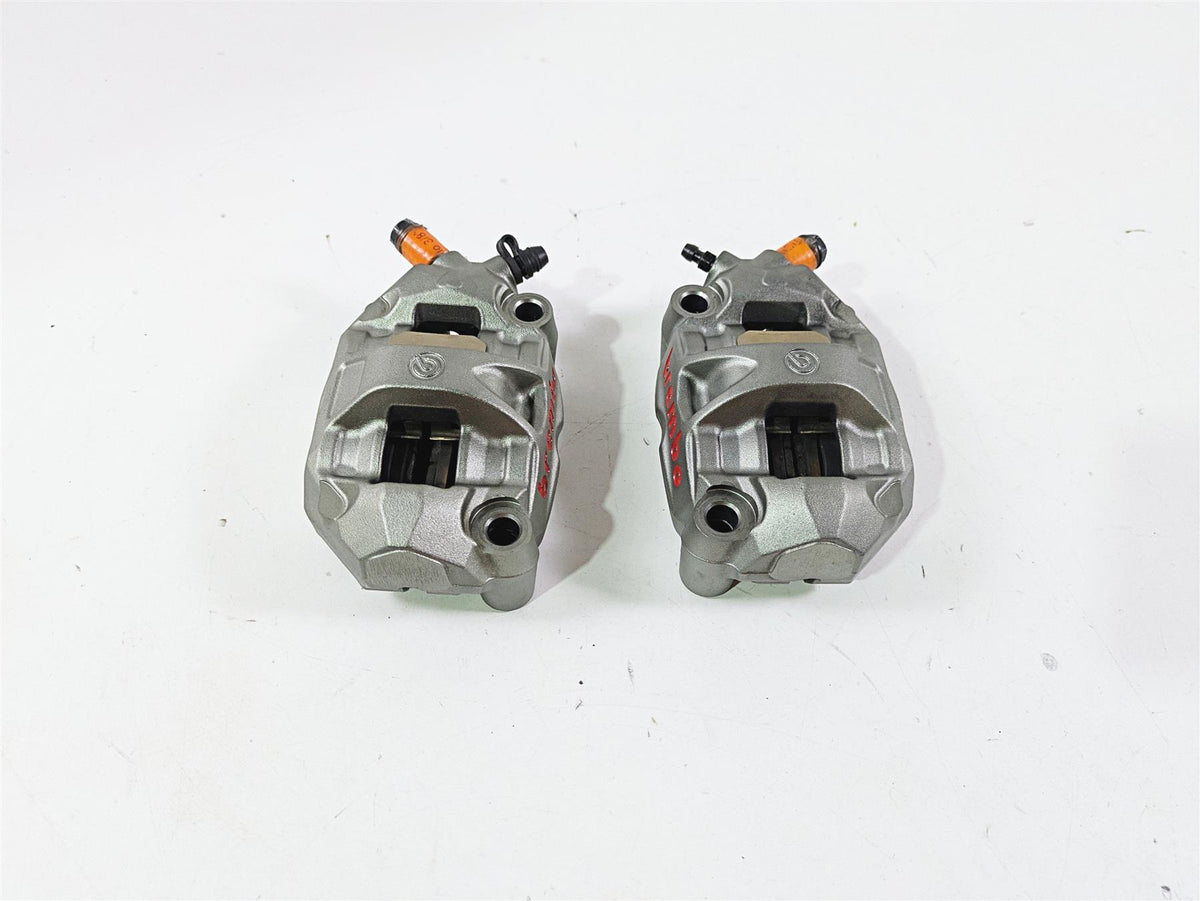 2016 Ducati Monster 1200 S Front Brake Calipers Brembo Monoblock 100mm 61041512A {{ shop.shopifyCountryName }} - Mototech271