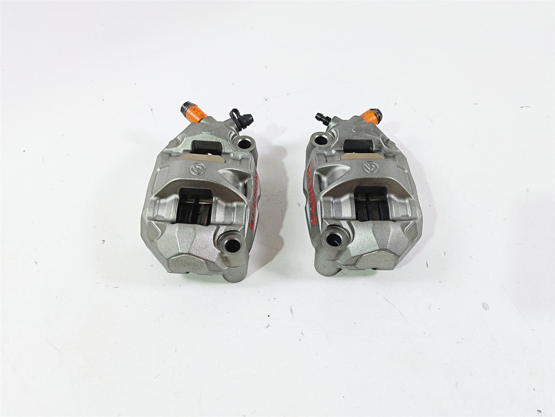 2016 Ducati Monster 1200 S Front Brake Calipers Brembo Monoblock 100mm 61041512A {{ shop.shopifyCountryName }} - Mototech271
