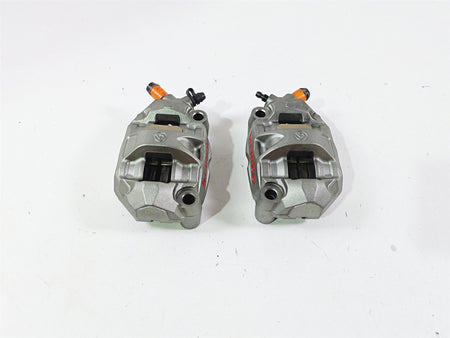 2016 Ducati Monster 1200 S Front Brake Calipers Brembo Monoblock 100mm 61041512A {{ shop.shopifyCountryName }} - Mototech271