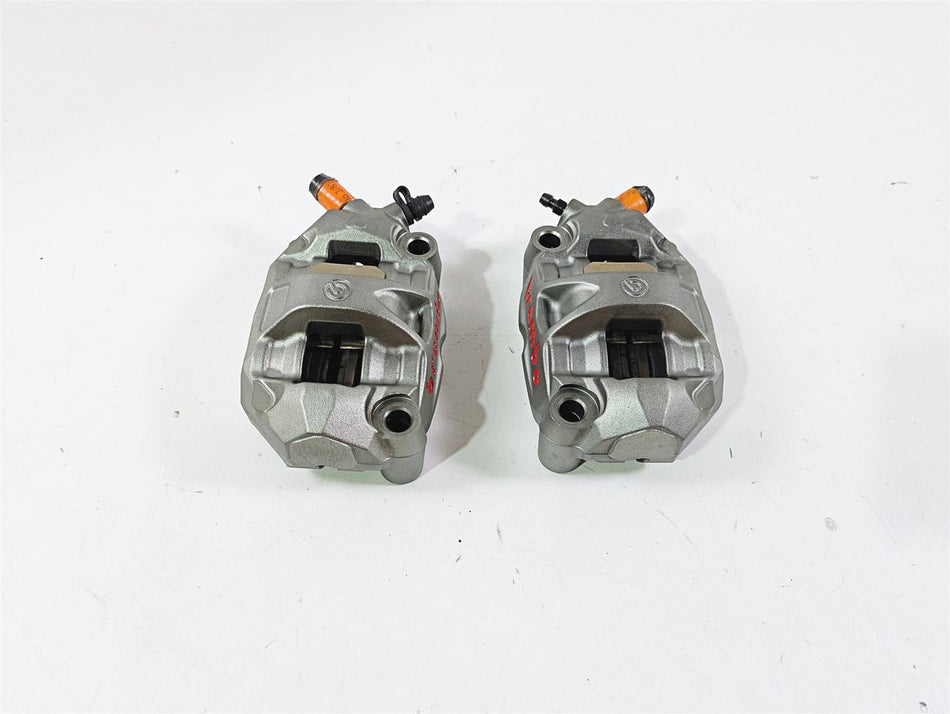 2016 Ducati Monster 1200 S Front Brake Calipers Brembo Monoblock 100mm 61041512A {{ shop.shopifyCountryName }} - Mototech271