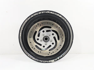 2014 Harley FXDF Dyna Fat Bob Rear Wheel Rim 16x5 Black - Read 40900261