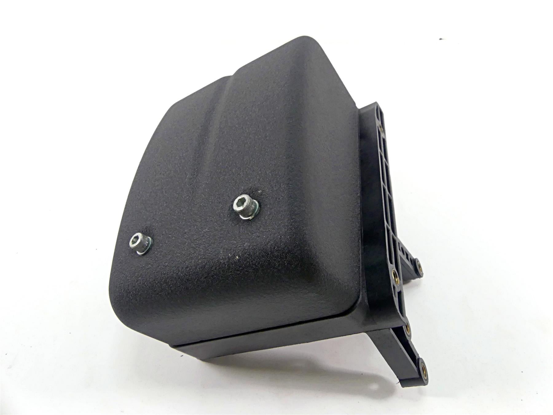 2010 Harley FXDF Dyna Fat Bob Electric Tray & Black Wrinkled Cover 70367-04B {{ shop.shopifyCountryName }} - Mototech271