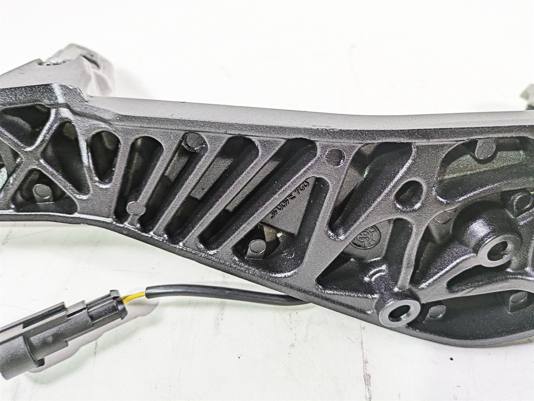 2018 Ducati Hypermotard 939 SP Right Foot Peg Bracket & Brake Pedal 82412101CA {{ shop.shopifyCountryName }} - Mototech271