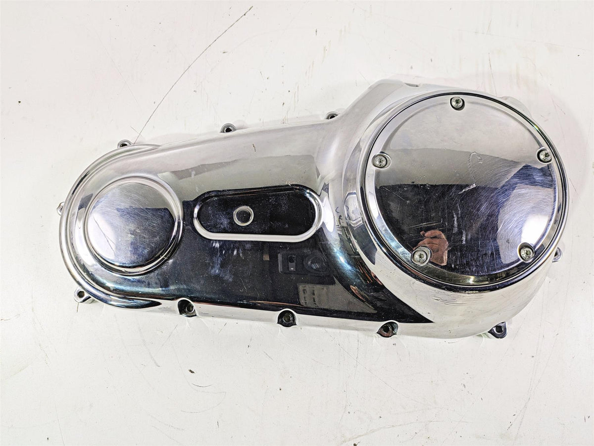 2011 Harley FXDC Dyna Super Glide Outer Primary Drive Clutch Cover 60761-06 {{ shop.shopifyCountryName }} - Mototech271